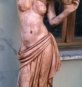 Statue Venus Canefore Patina TERRACOTTA